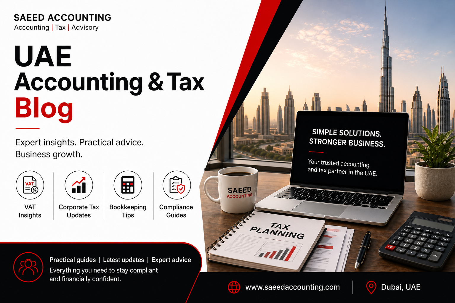 VAT, Corporate Tax, Bookkeeping & Business Insights